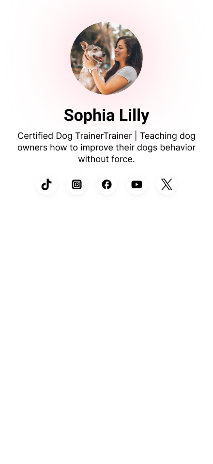 Creator profile store