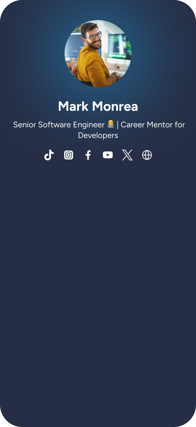 Digital products screen
